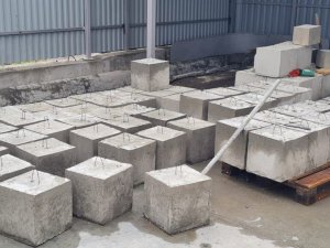 Блок фундаментный 300*300*300мм. 65кг.