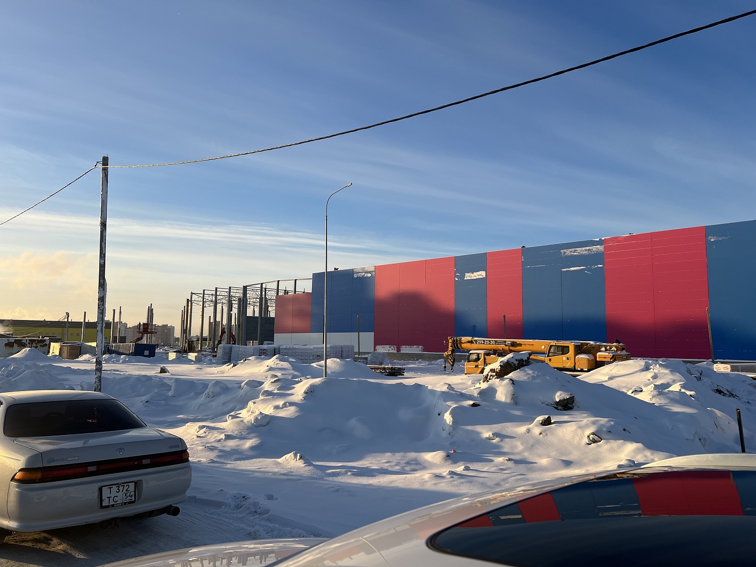 Универсальный склад продовольственных и непродовольственных товаров (I, II этап строительства). Сектор "В" Логопарка "ПФО Север", расположенный по адресу: Новосибирская область, Новосибирский район, МО Станционный сельсовет